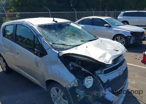 2014 Chevrolet Spark Ls Manual из США, поврежденный, VIN KL8CA6S9XEC459950